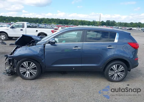 2015 Kia Sportage Ex z USA, uszkodzony, nr VIN KNDPCCAC5F7759808